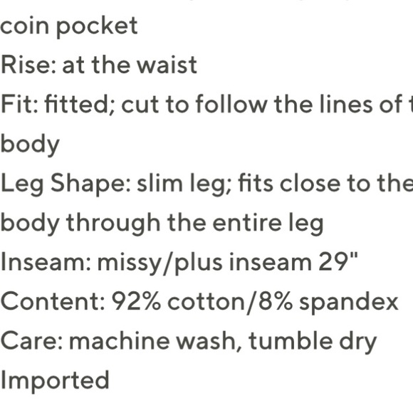 Belle by Kim Gravel jeggings jeans NWT size 32 women’s - Picture 8 of 9